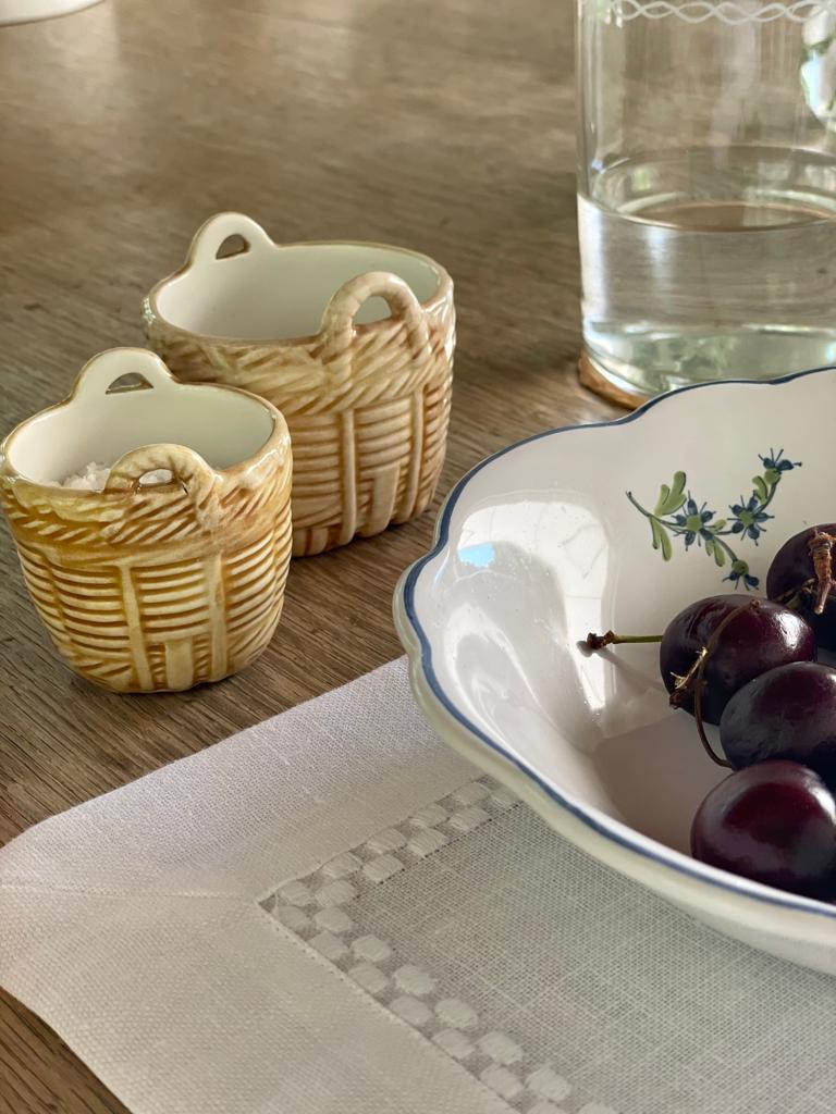 Mini Osier Baskets, Set of Two