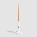Brindille Octagonal Candlestick, Blue Moustiers