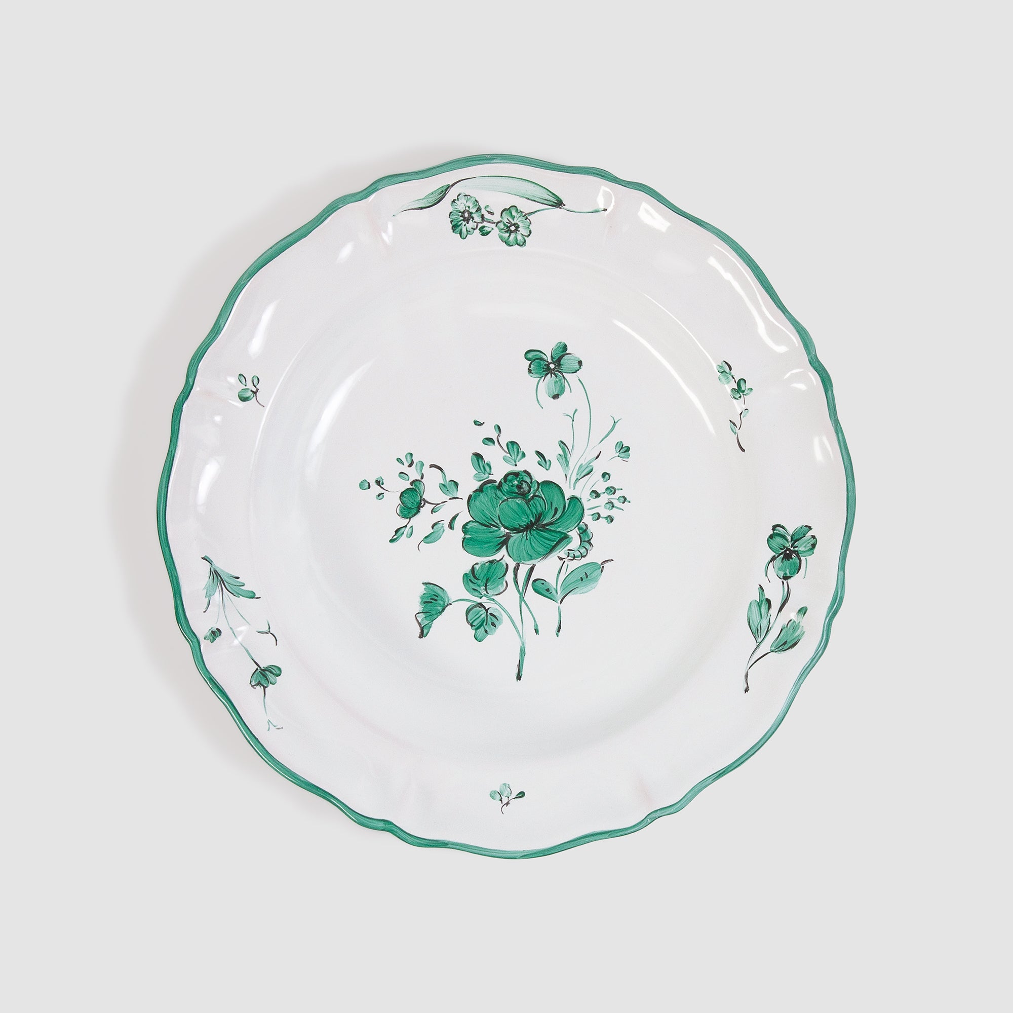 Camaïeu Pasta/Soup Bowl, Green