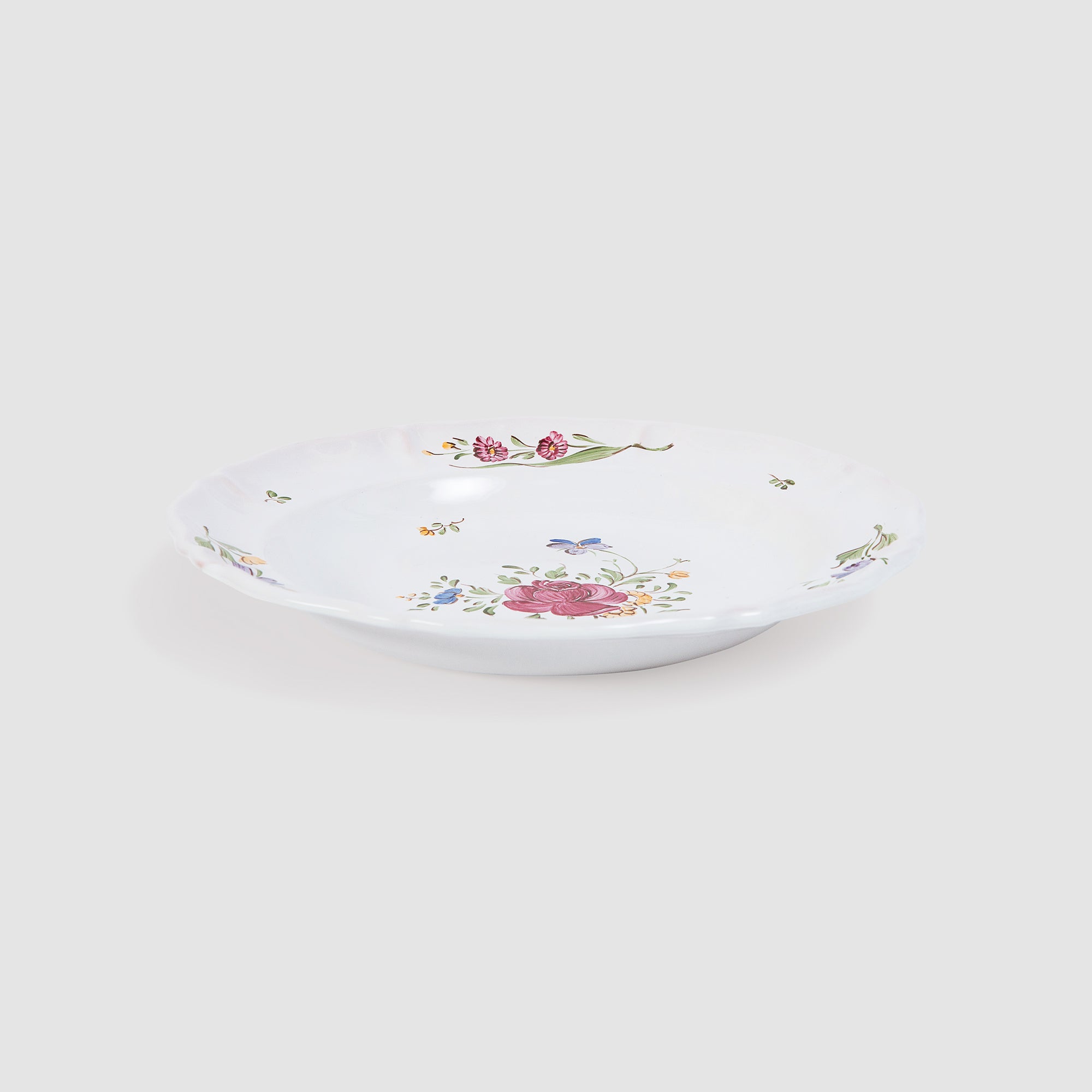 Picardie Pasta/Soup Bowl, Florale