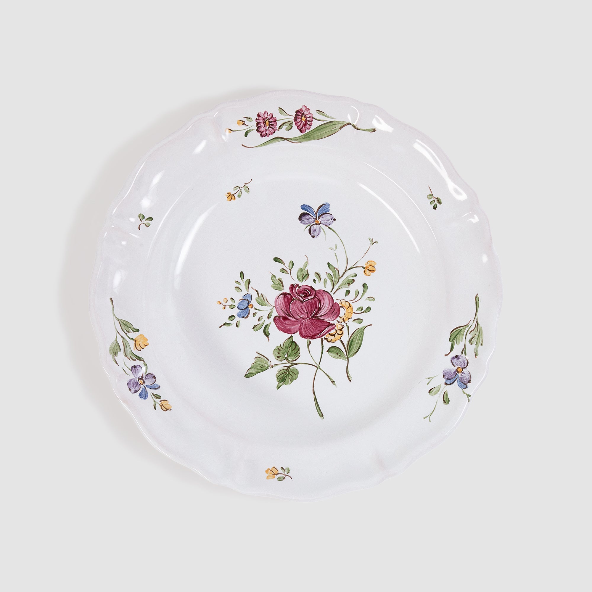 Picardie Pasta/Soup Bowl, Florale