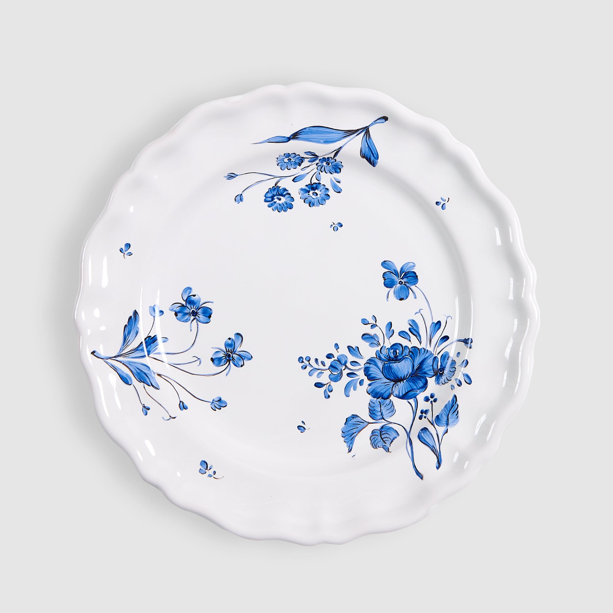 Camaïeu Salad Plate, Azur