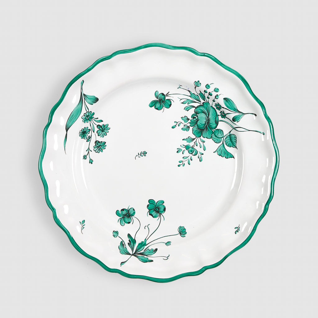 Camaïeu Dinner Plate, Green