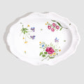 Picardie Medium Oval Dish, Florale