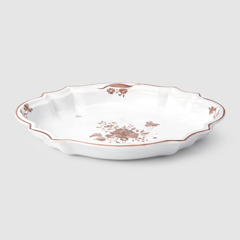 Camaieu Medium Serving Dish, Chocolat