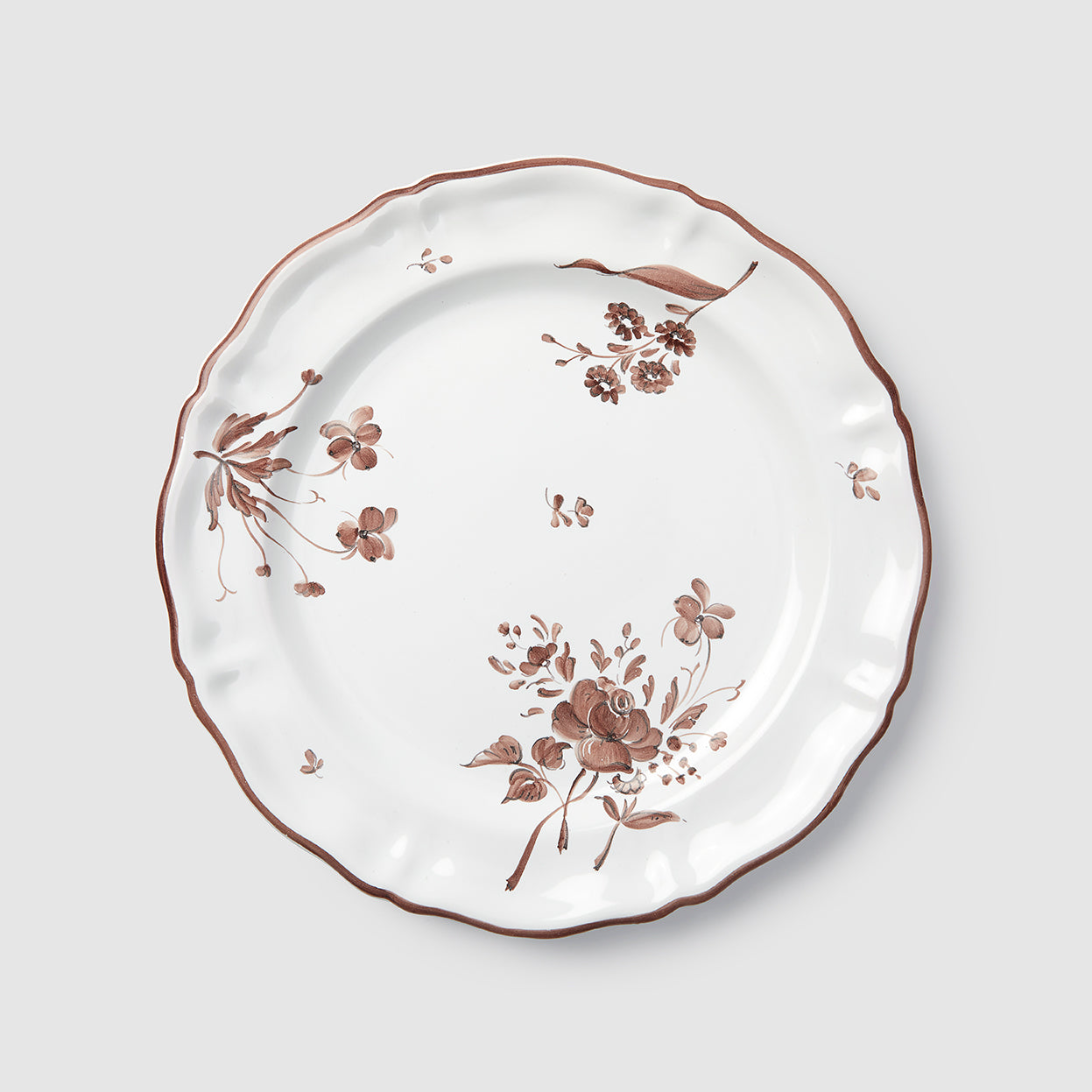 Camaieu Salad Plate, Chocolat