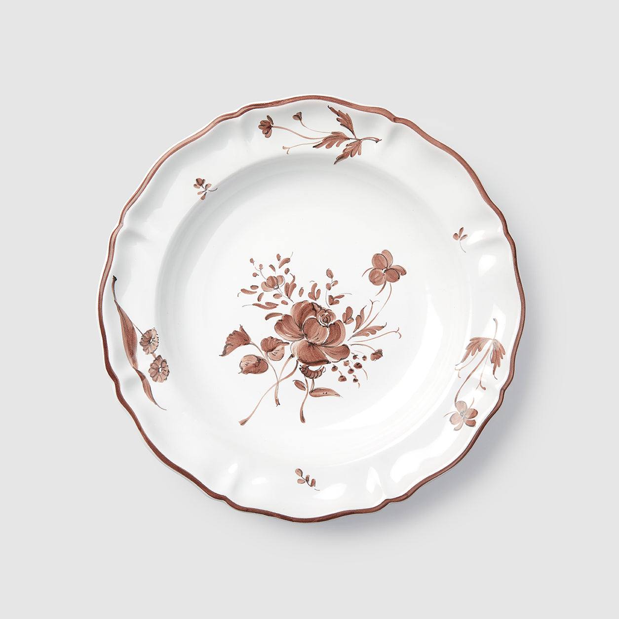 Camaieu Pasta/Soup Bowl, Chocolat