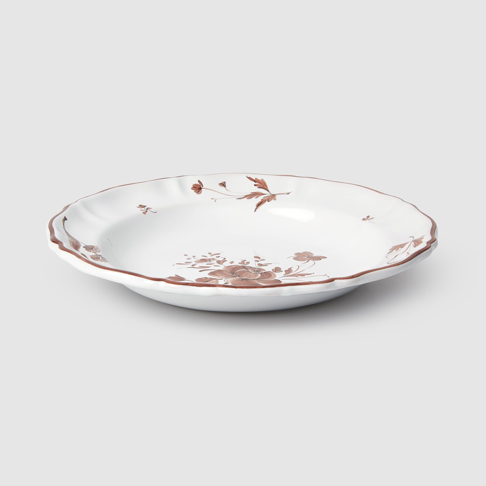 Camaieu Pasta/Soup Bowl, Chocolat