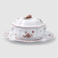 Camaieu Lidded Terrine with Serving Platter, Chocolat