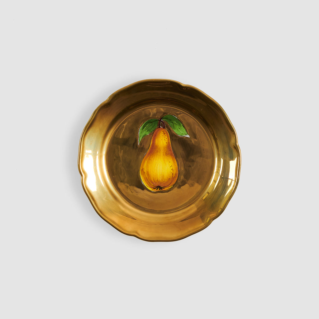 Fruits d'Or Salad/Dessert Plate, Pear
