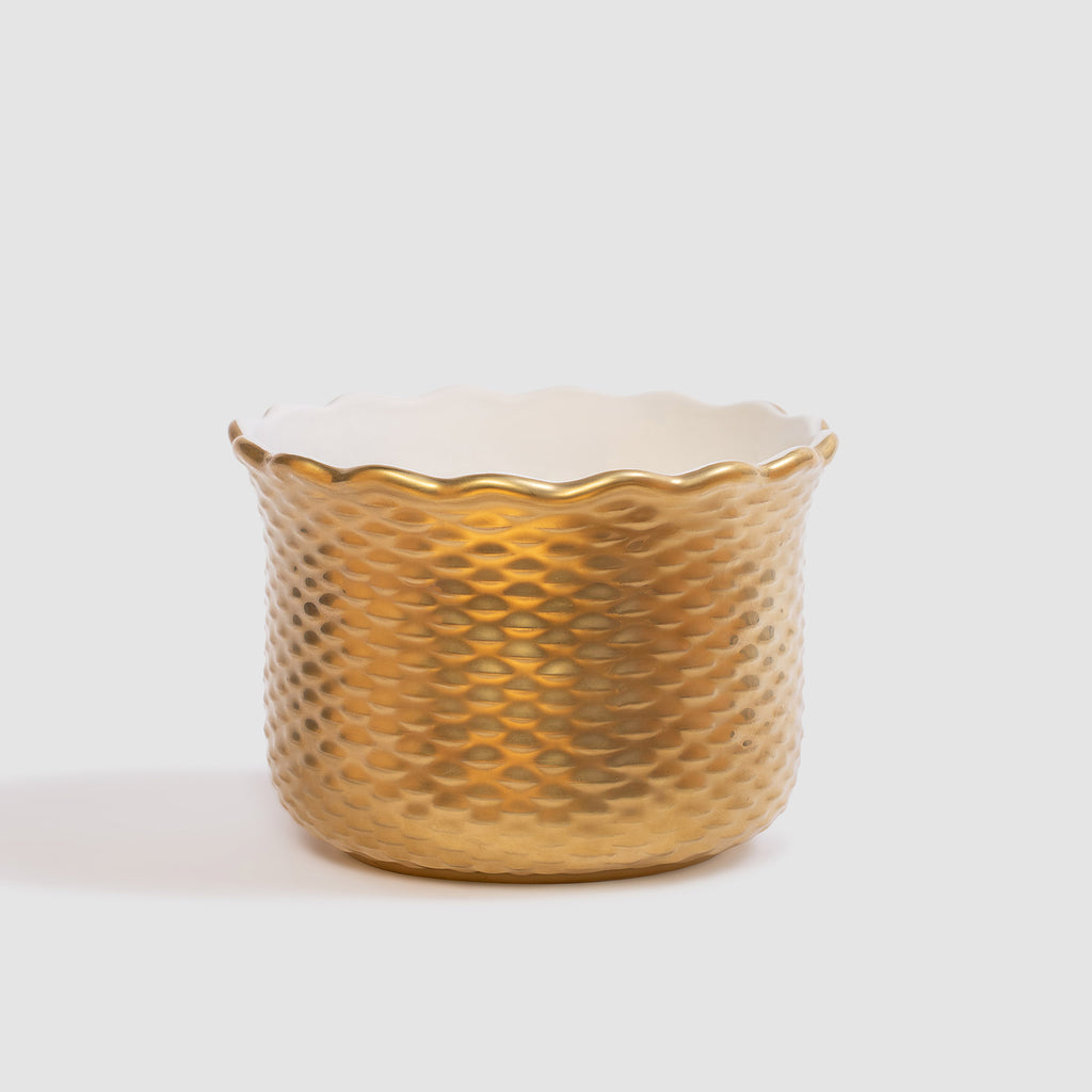 Small d'Or Cache Pot