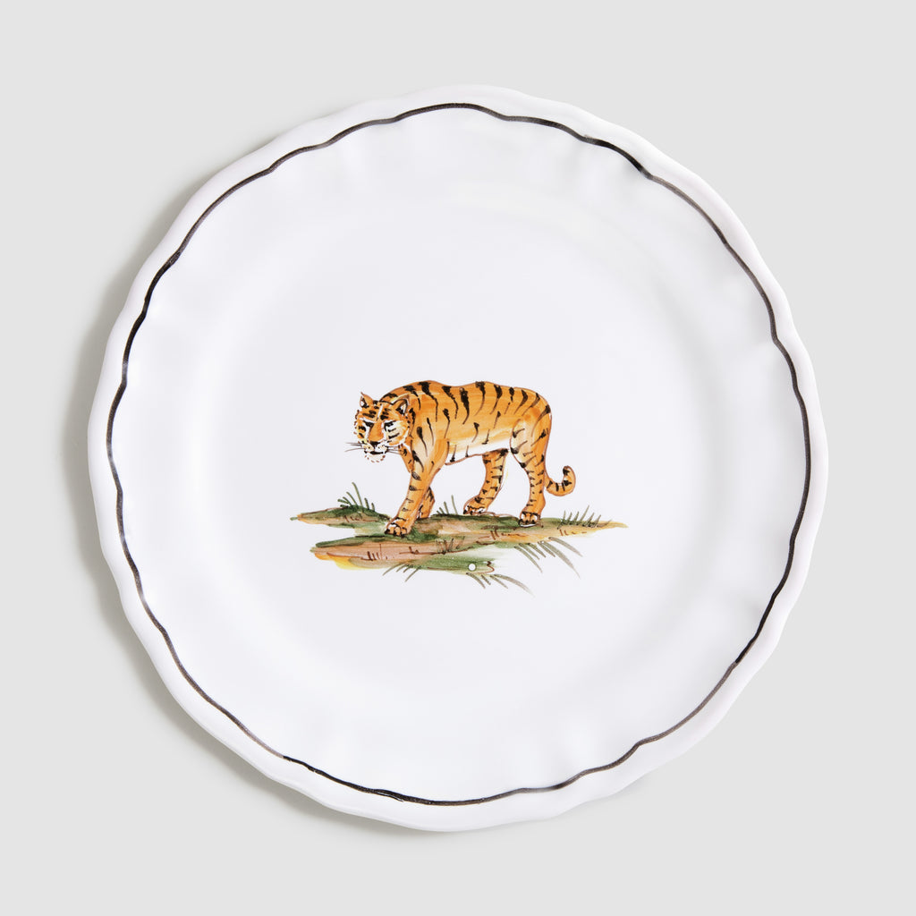 Animaux de la Savane Dessert/Side Plate, Tiger