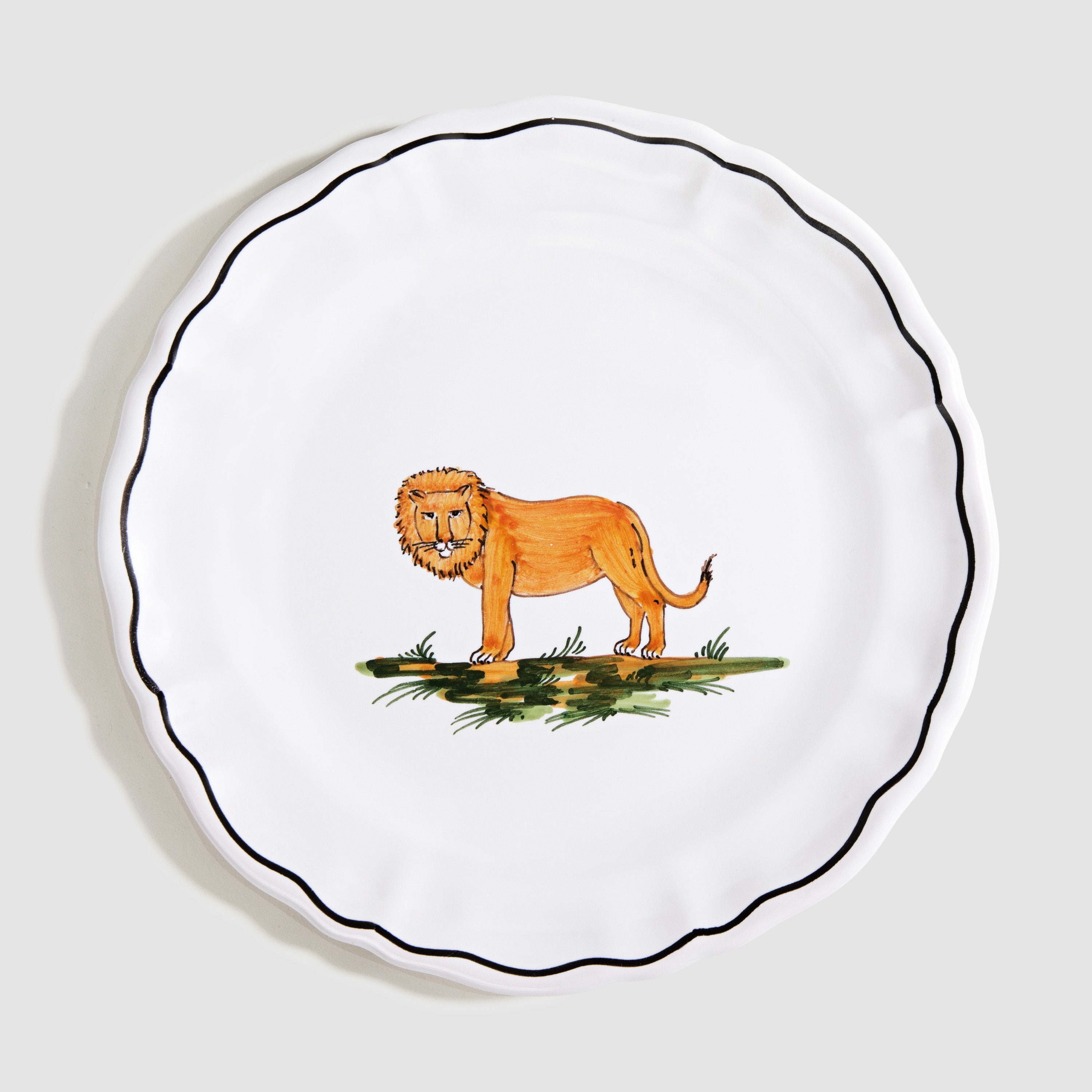 Animaux de la Savane Dessert/Side Plate, Lion