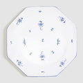 Brindille Large Dinner Plate, Blue Moustiers