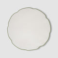 Coated White Linen Placemat, Pistache