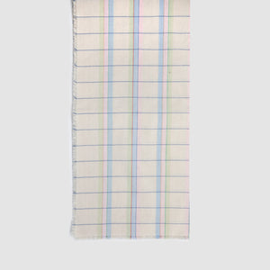 Open image in slideshow, Made to Measure - Large Pastel Check Tablecloth Campagne, Multi
