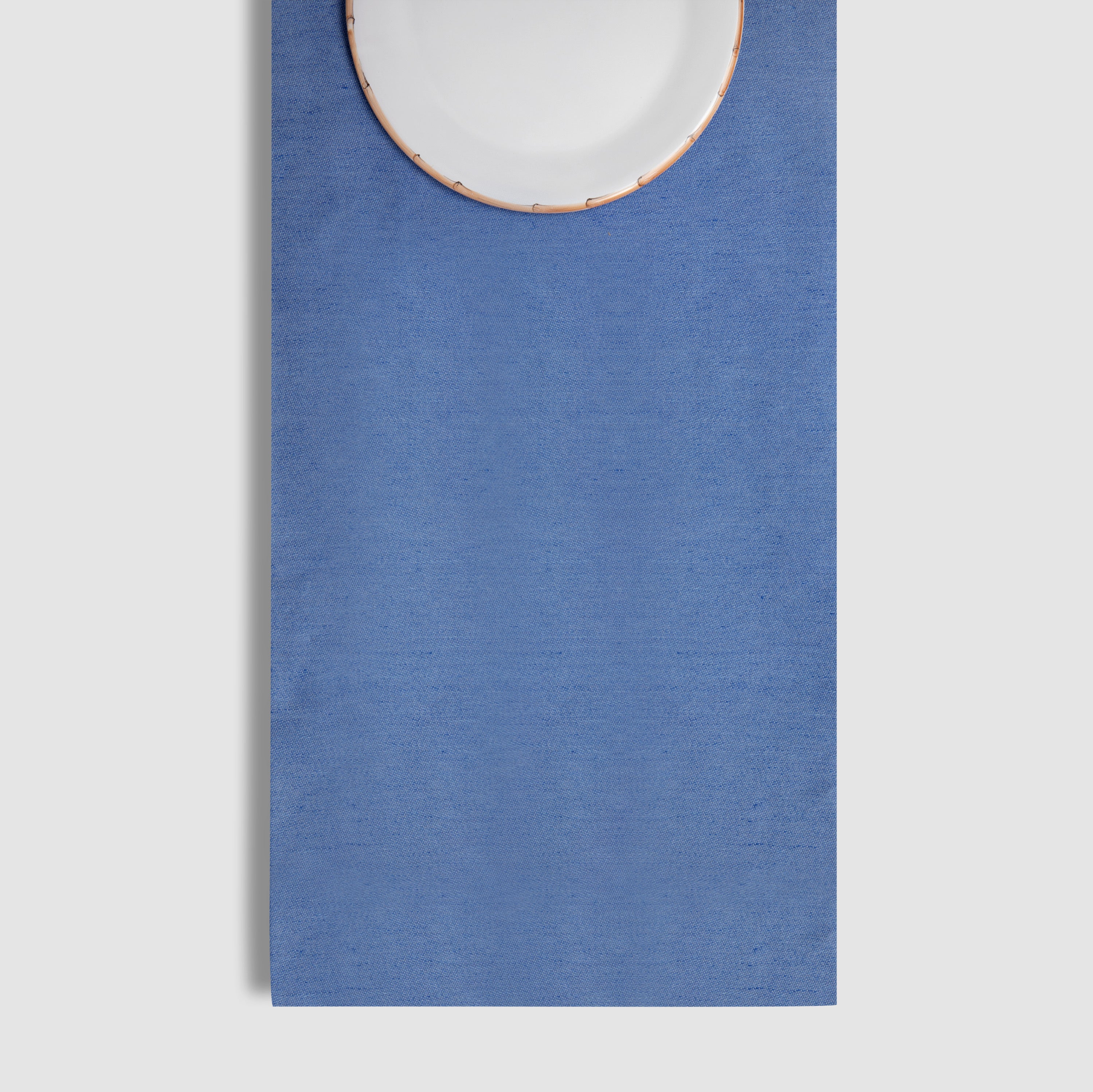 Made to Measure - Italian Jacquard Tablecloth, Denim