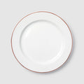 L'Horizon Dinner Plate, Chocolat
