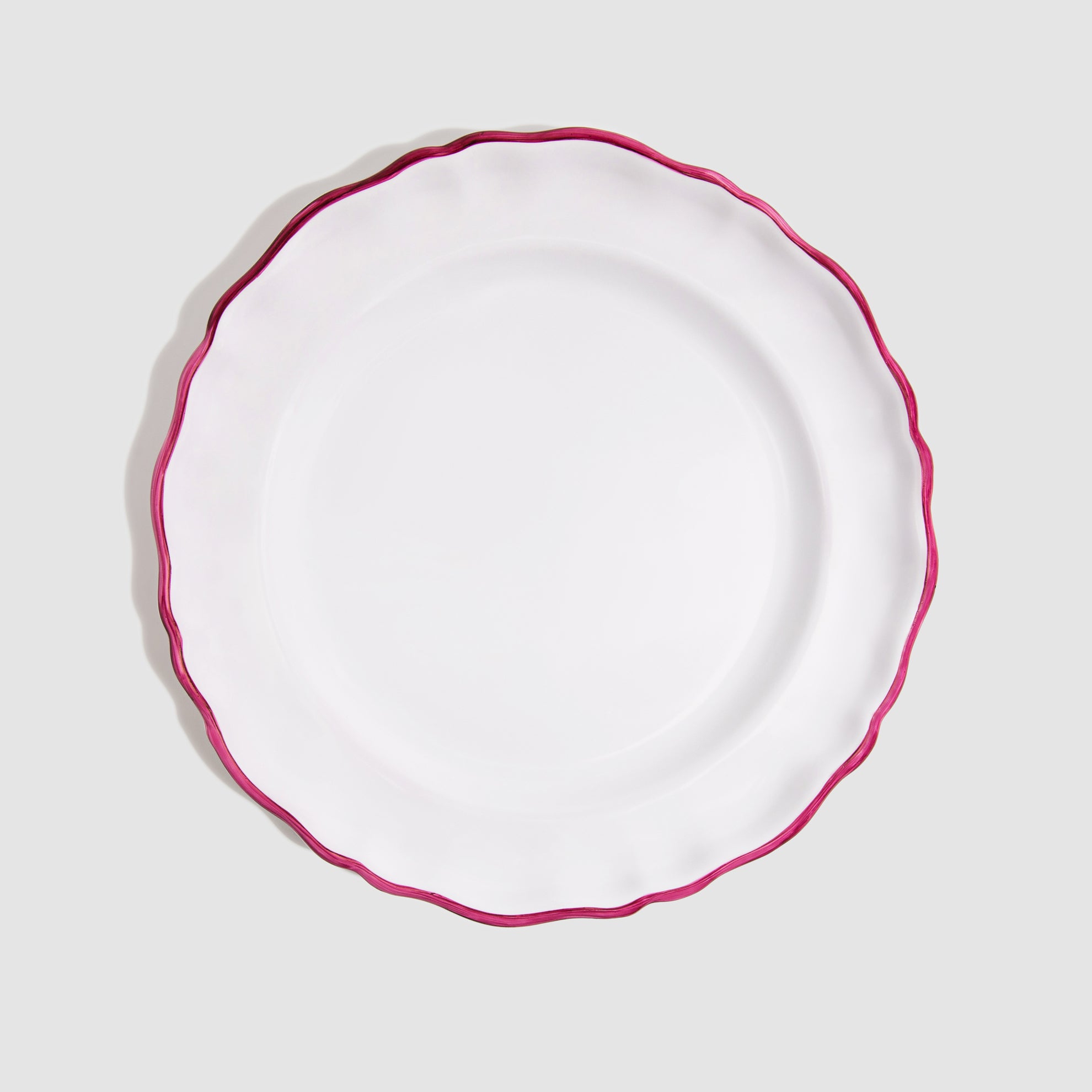 L'Horizon II Dinner Plate, Framboise