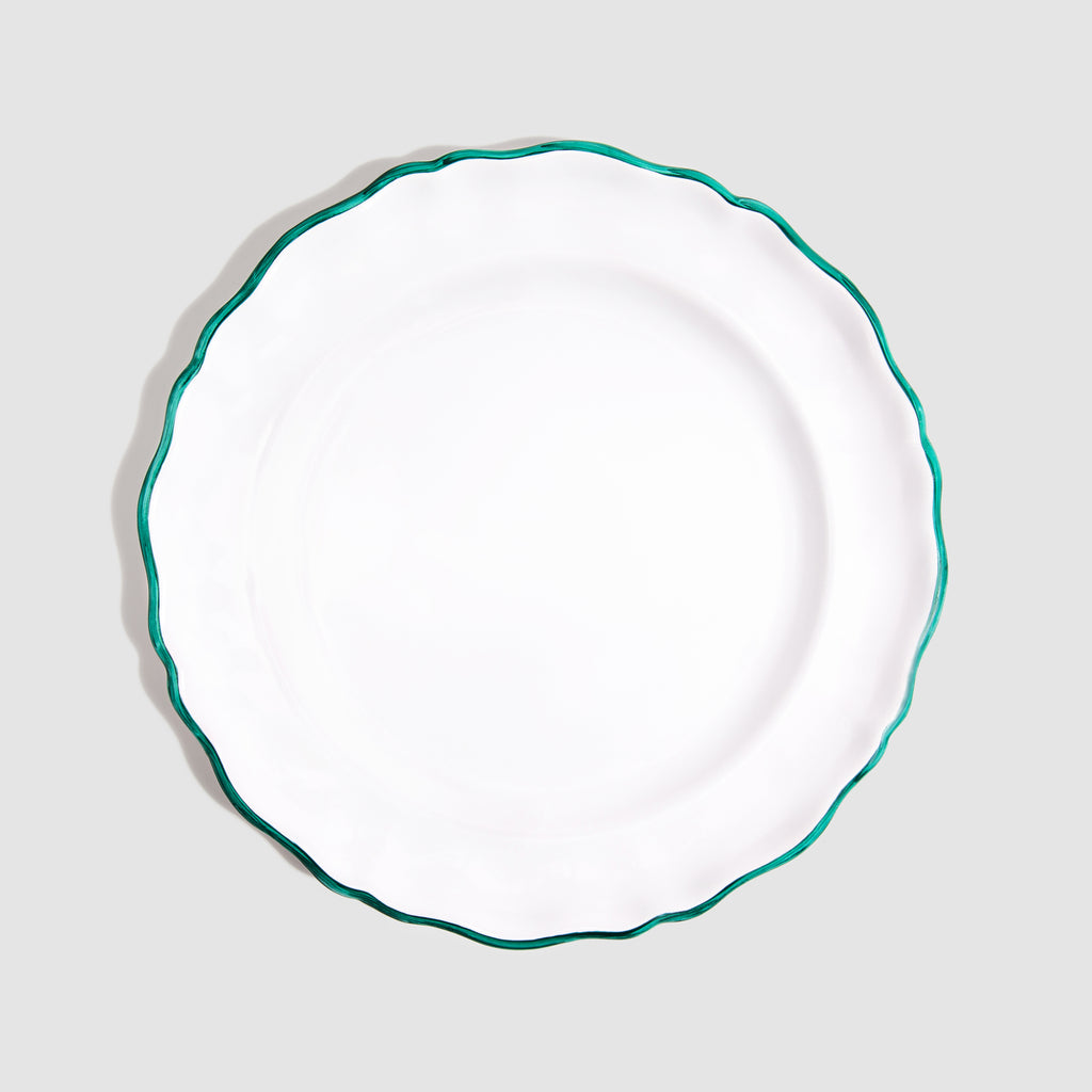L'Horizon II Dinner Plate, Green
