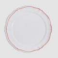 L'Horizon Dinner Plate, Coquelicot