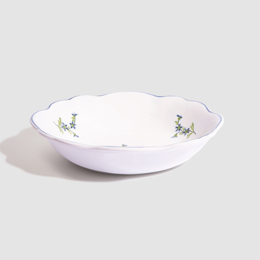 Les Bleuets Bowl, Blue and Green