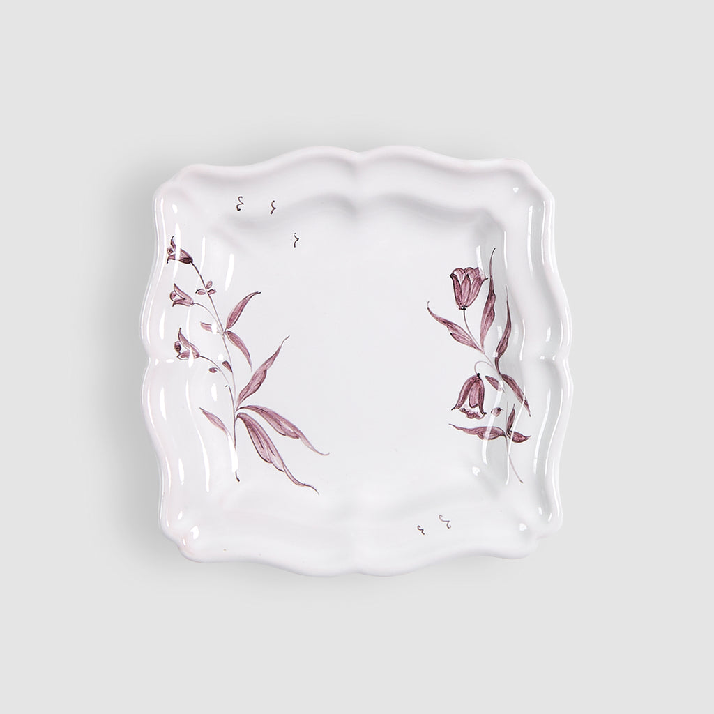 Manganèse Violine Drageoir Plate or Vide Poche