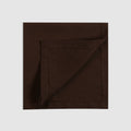 Pulled Thread Dinner Napkin, Chocolate