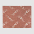 Vigne Rectangular Jacquard Placemat, Cognac