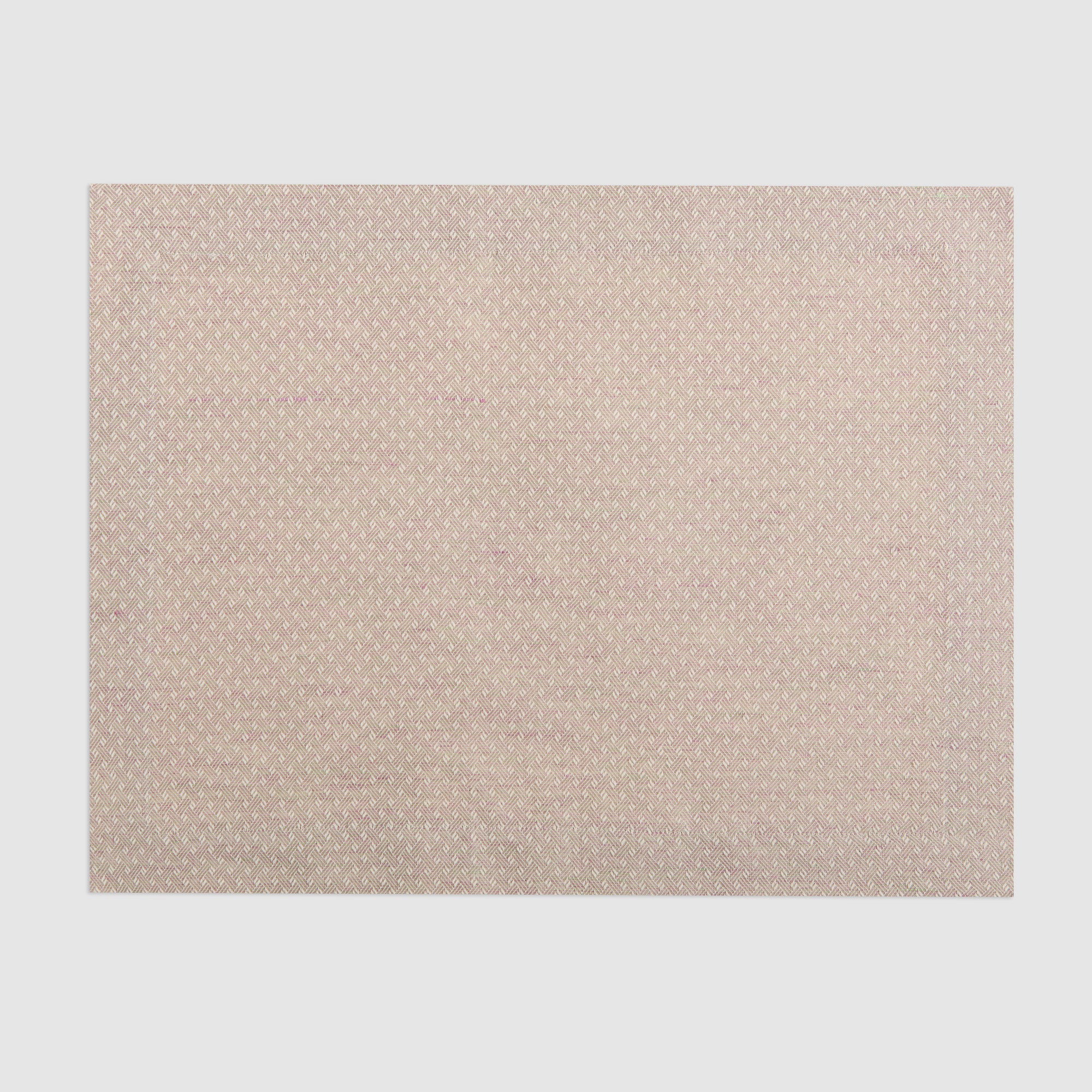 Corbeille Rectangular Jacquard Placemat, Marshmallow