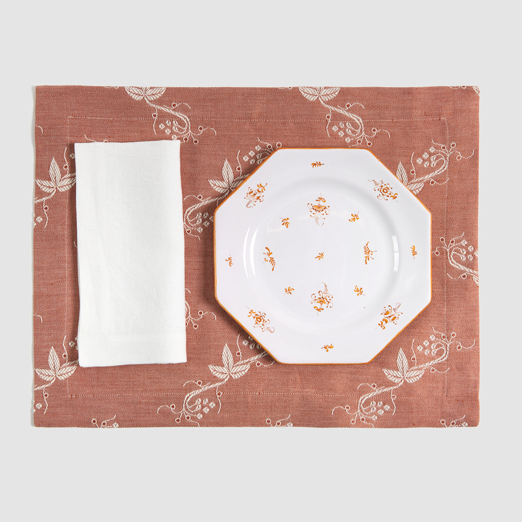 Large Soft Linen Table Napkin, Soft Ivory