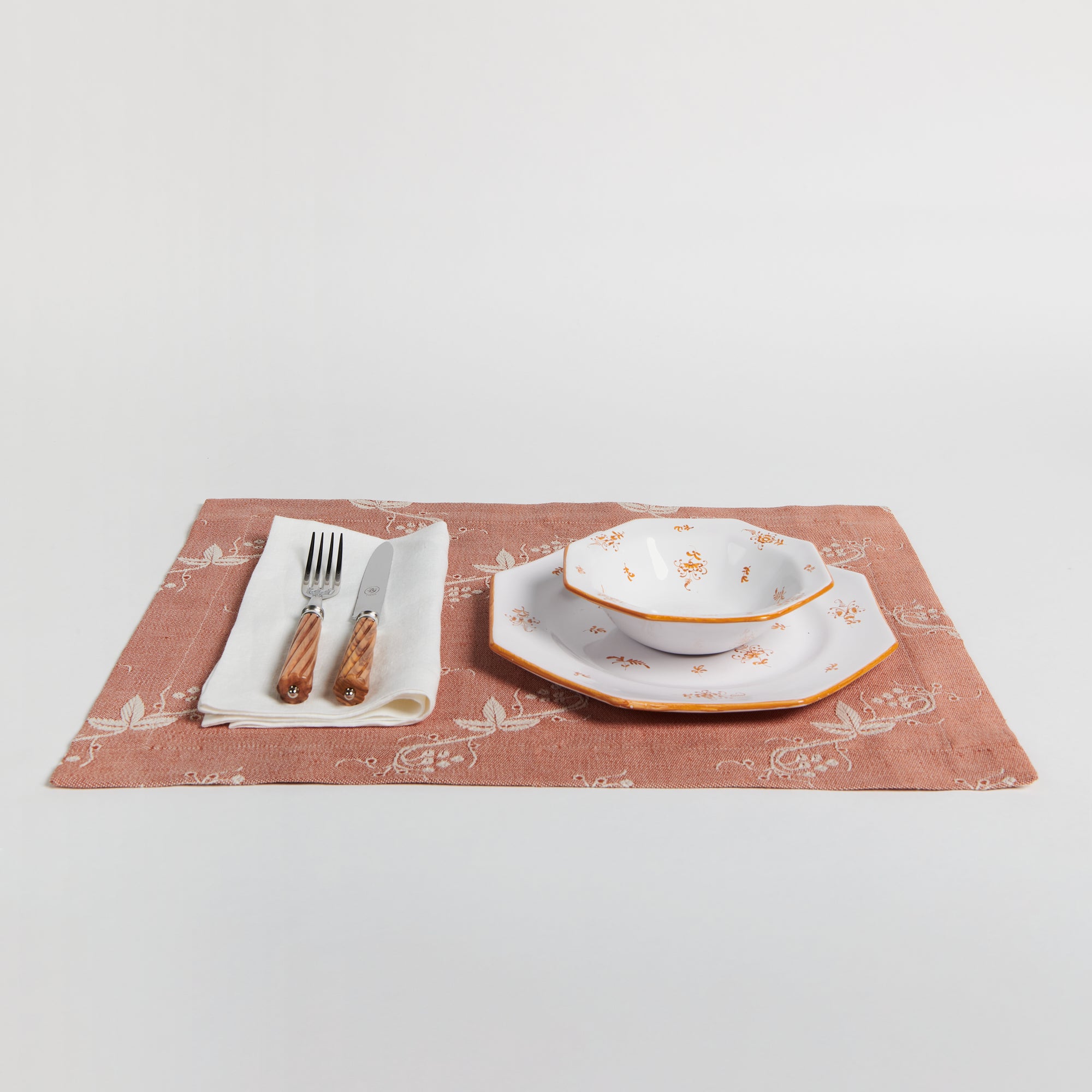 Large Soft Linen Table Napkin, Soft Ivory