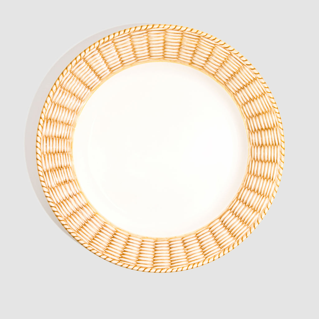 Osier Dinner Plate, Natural
