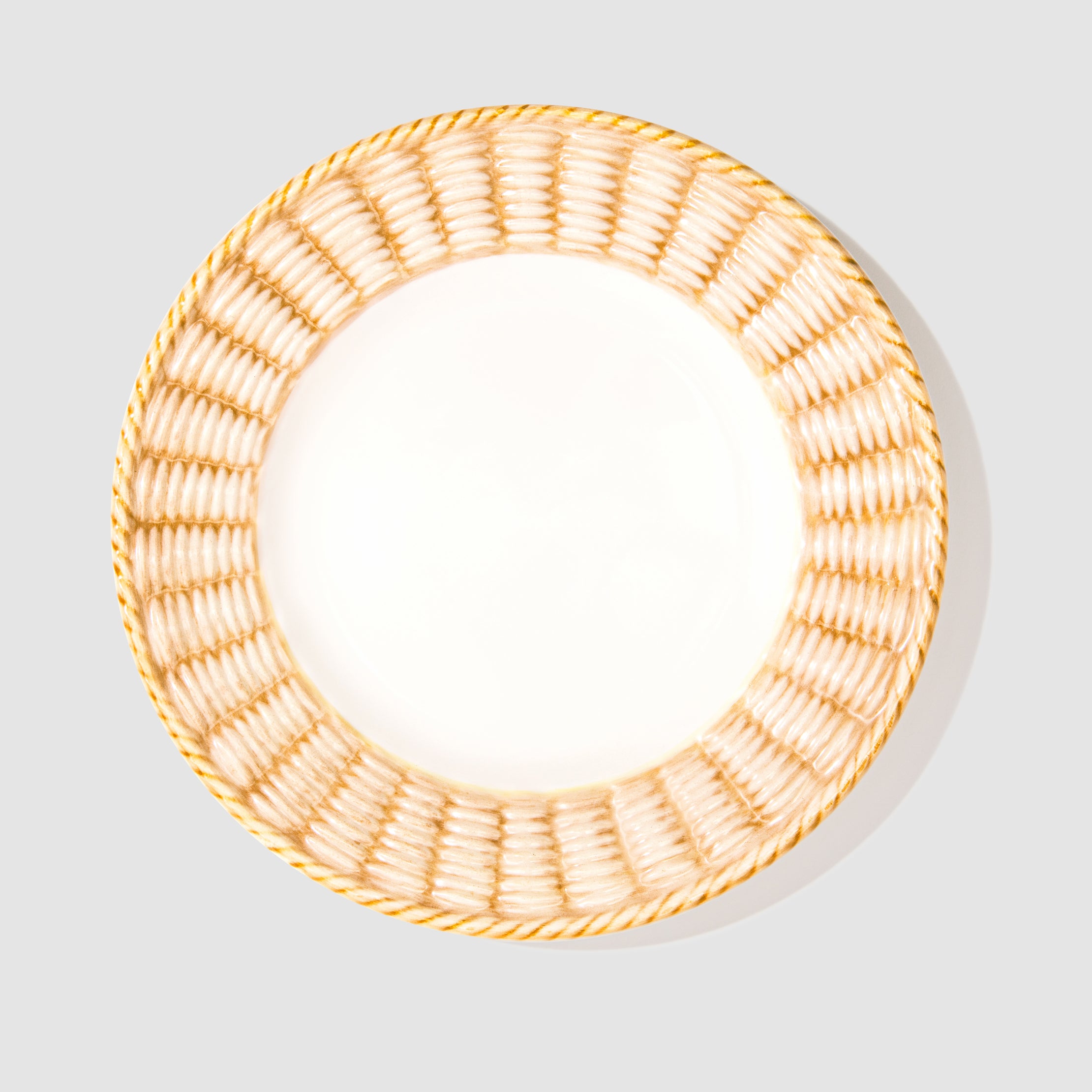 Osier Salad/Dessert Plate, Natural