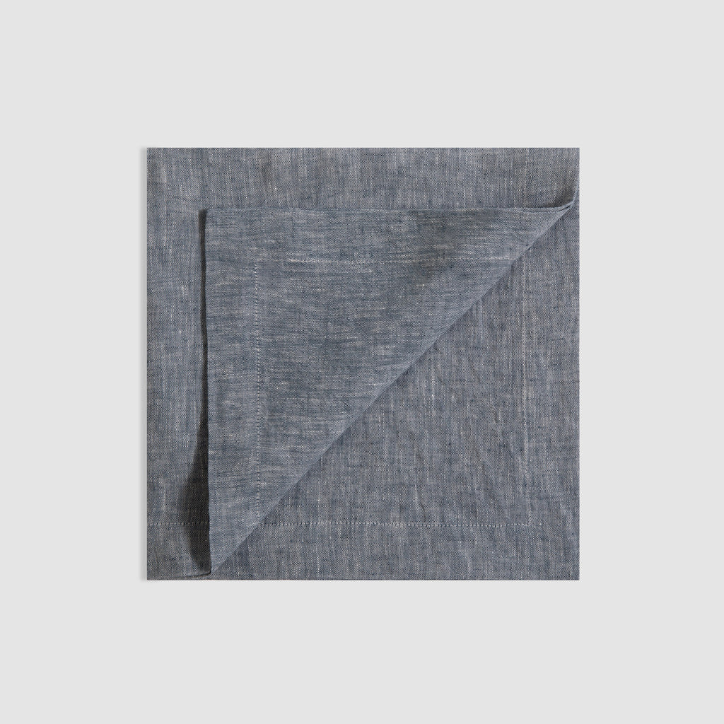 Large Soft Linen Table Napkin, Marine