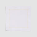 Pulled Thread Cocktail Napkin Saint Germain, White
