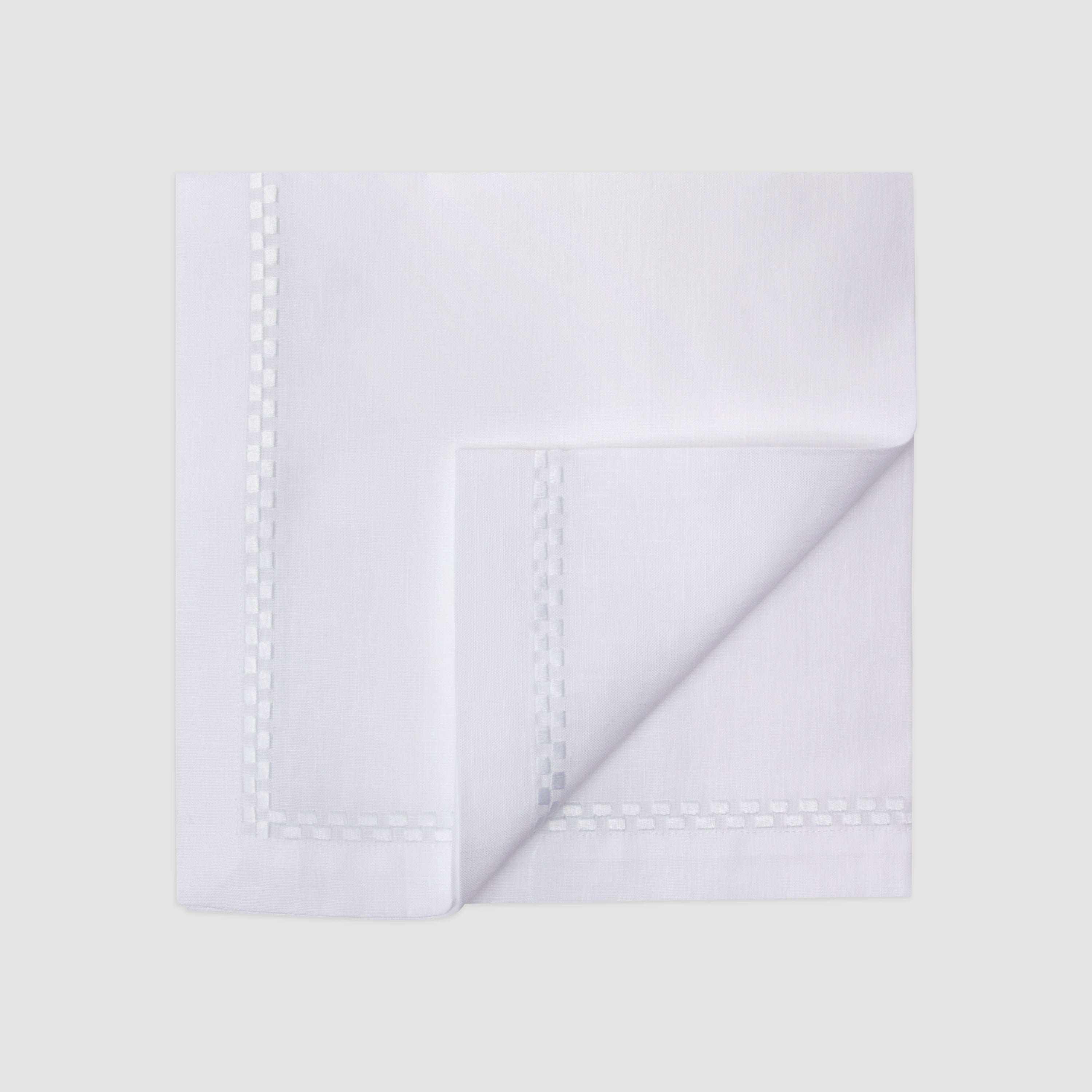 Ricamo Napkin, White