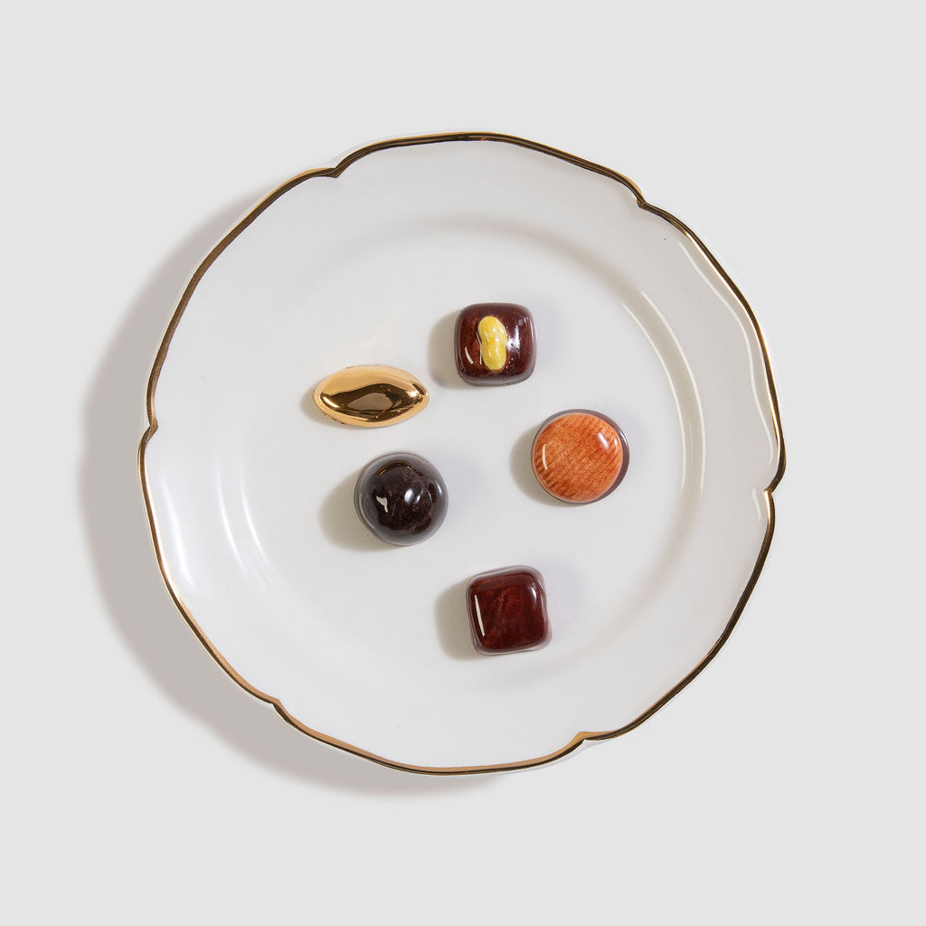 Trompe L’œil Chocolat Décorative Plate