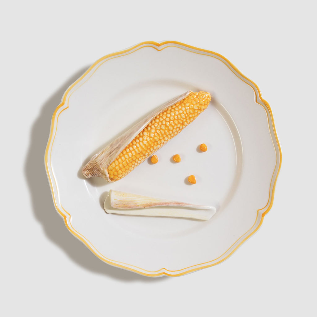 Trompe L’œil Corn Décorative Plate