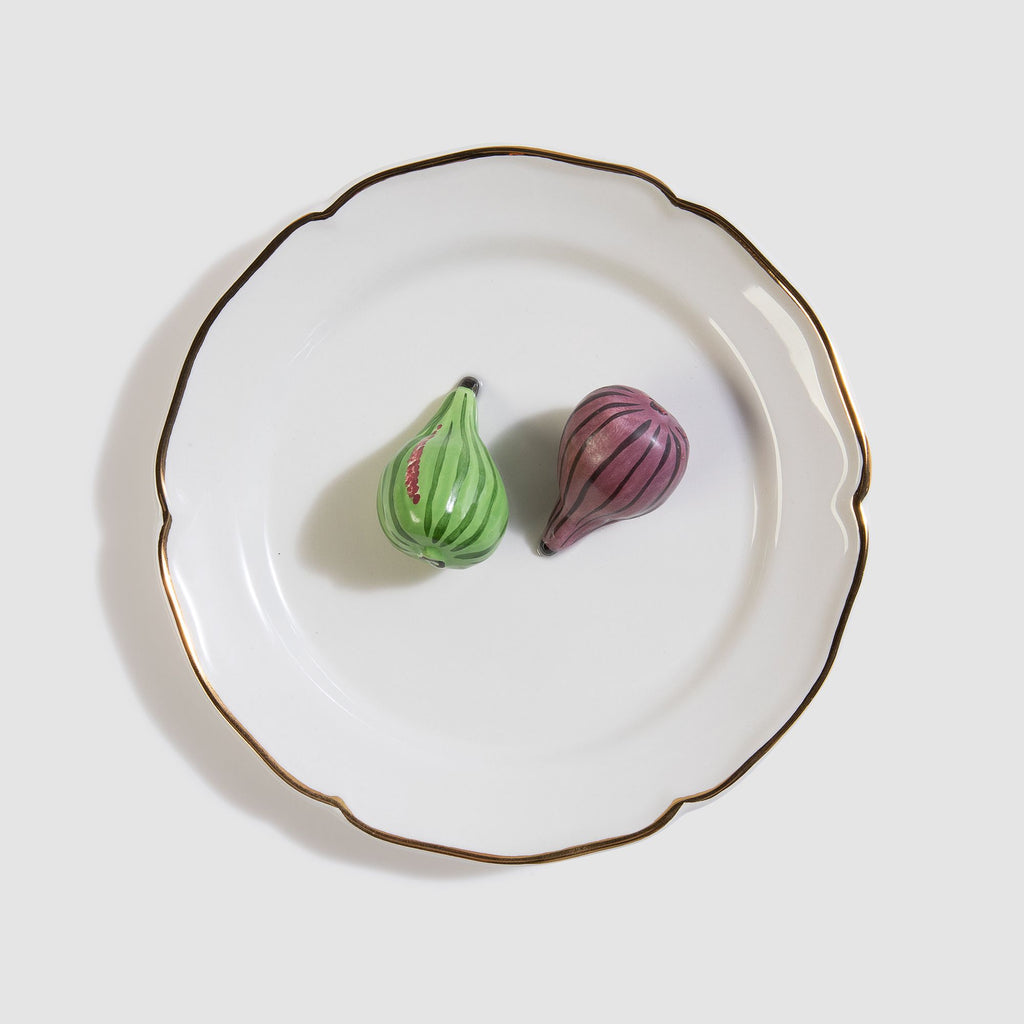 Trompe L’œil Figue Décorative Plate