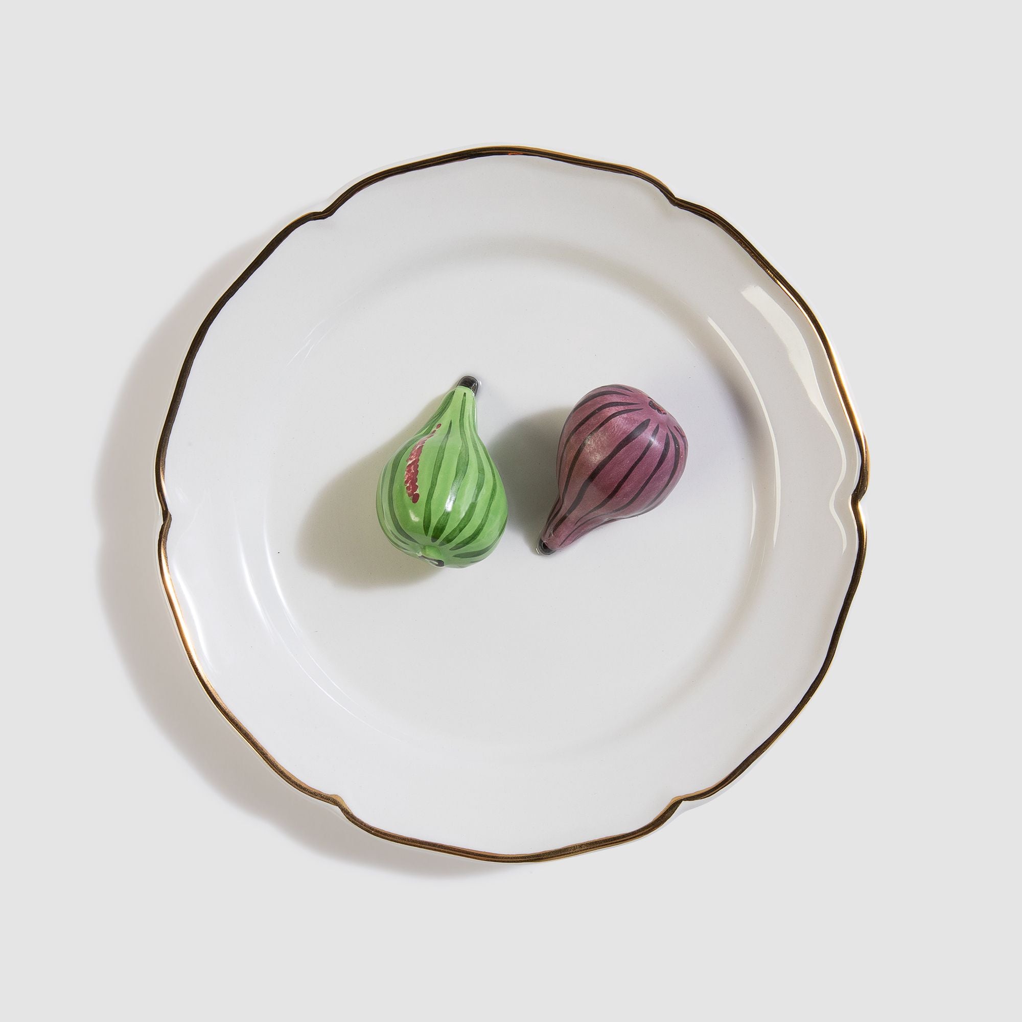 Trompe L’œil Figue Décorative Plate
