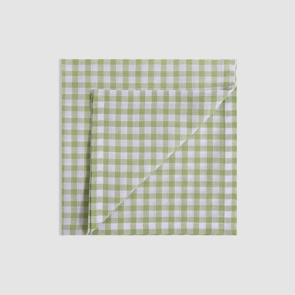 Vichy Napkin, Sage