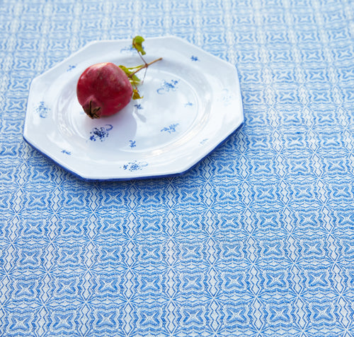 Brindille Salad/Starter Plate, Blue Moustiers