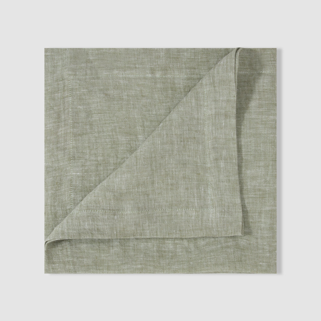 Large Soft Linen Table Napkin, Pistache